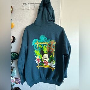 D23 Disney expo dole whip tiki zip up hoodie